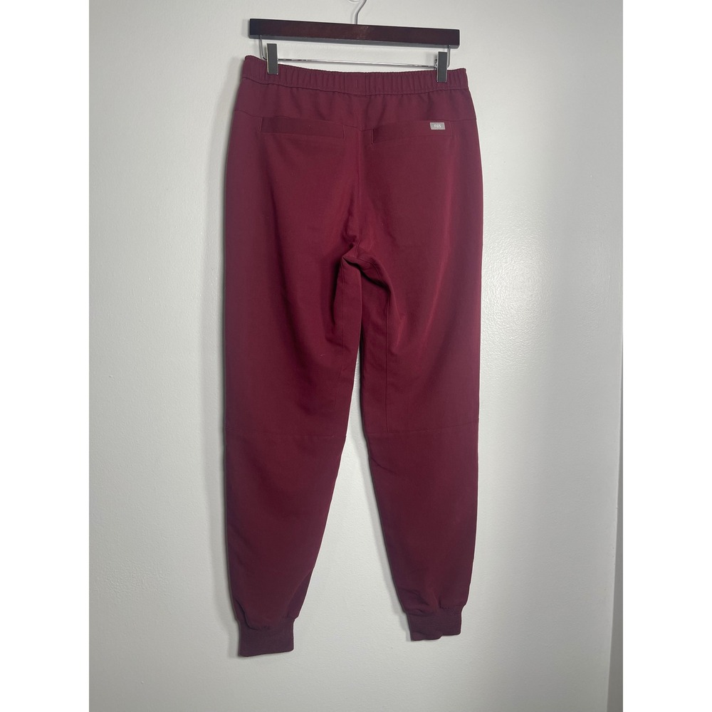 FIGS Technical Collection Tansen Jogger Scrub Pants Maroon Small MXXSW2004 Nurse - Picture 4 of 7